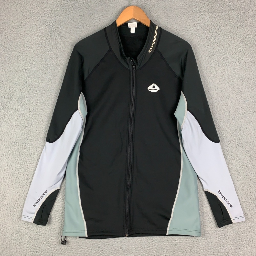 Lavacore Elite Stand Up Paddleboard Jacket Men's XL Black Full Zip Scuba Diving